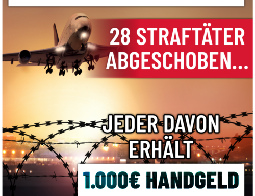 Deutschland schiebt 28 Straftäter ab