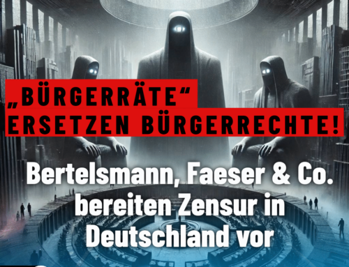 Die Rückkehr der Räte-Republik: ein nichtgewählter Bürgerrat bereitet die Einführung der Zensur in Deutschland vor.