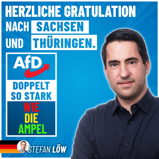 Stefan Löw - Gratulation nach Sachsen und Thüringen